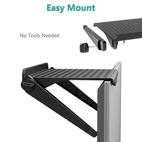 WALI Universal Soundbar Mount, 2 Pack TV Top Shelf 30cm (12 inch) | No Drilling, Holds Up to 6kg thumbnail 4