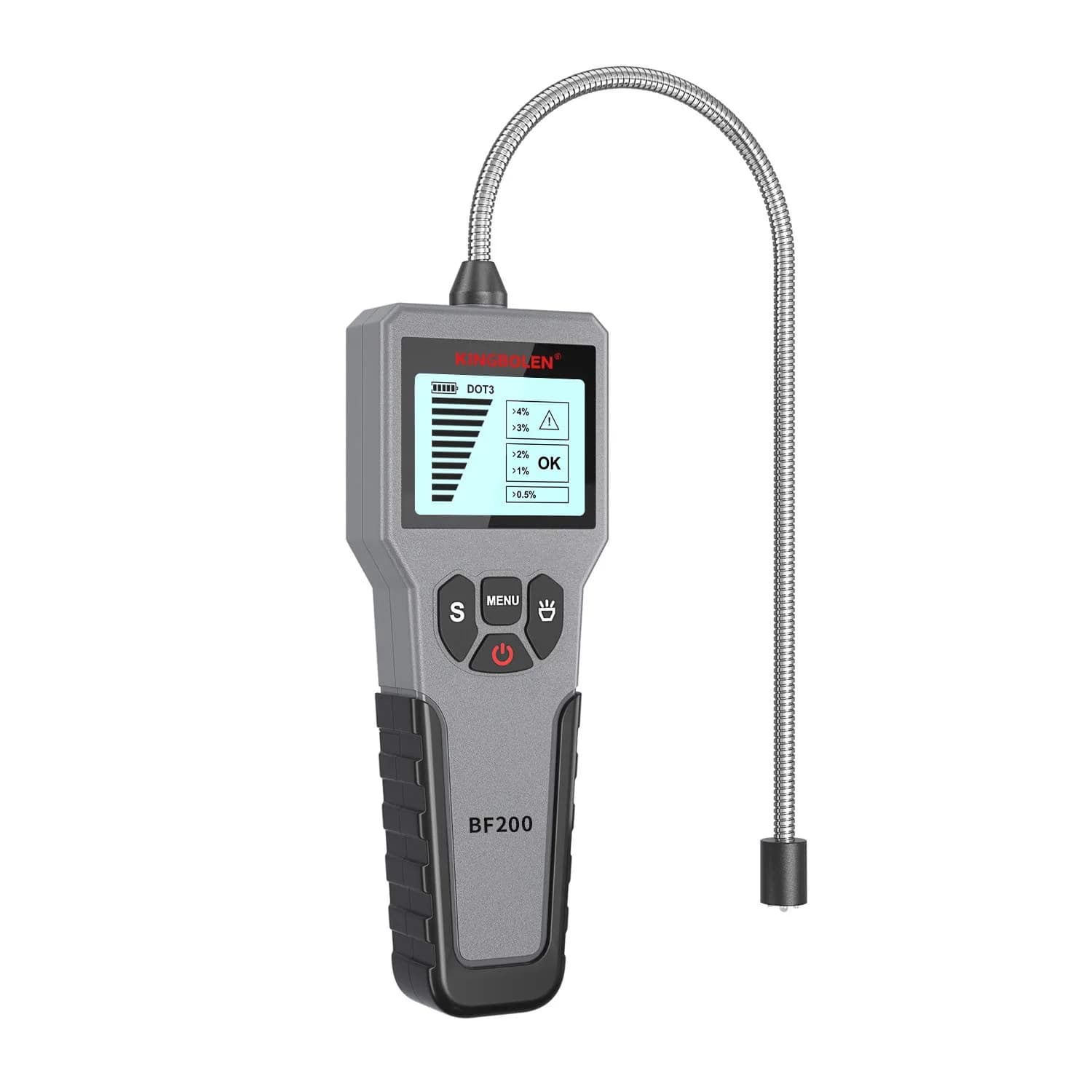 KINGBOLEN BF200 Brake Fluid Tester | High Precision Moisture Analyzer with LCD Screen & Audible Alarm - main product image