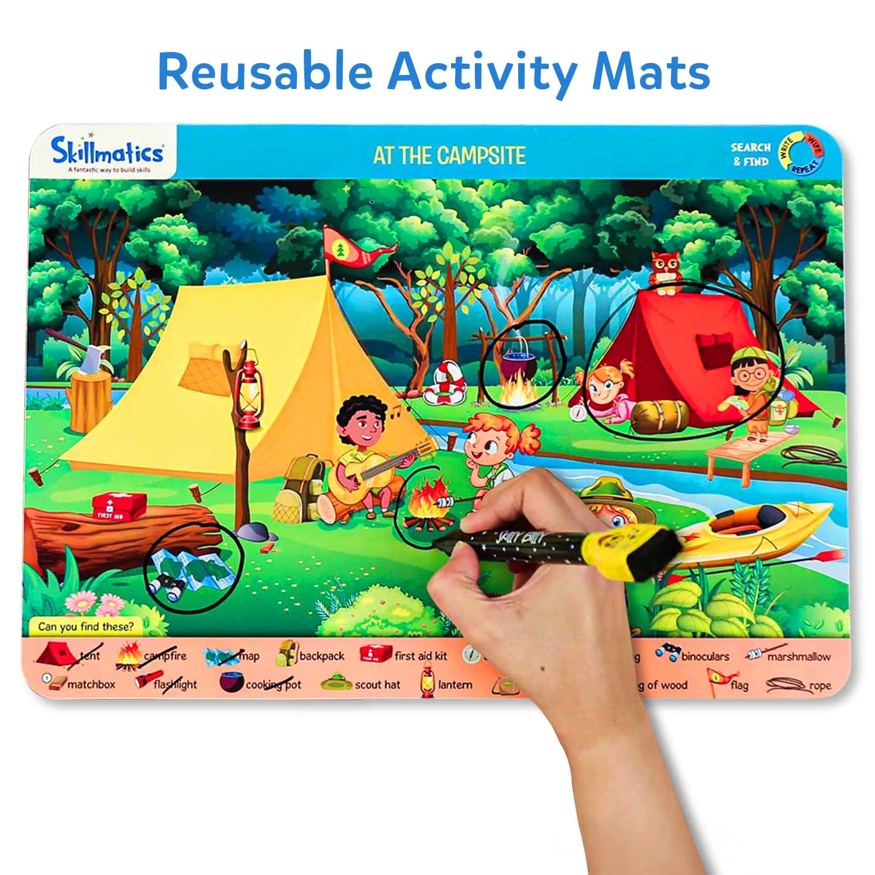 Skillmatics Search and Find PAW Patrol Educational Game for Preschoolers | Reusable Learning Activity - view 3
