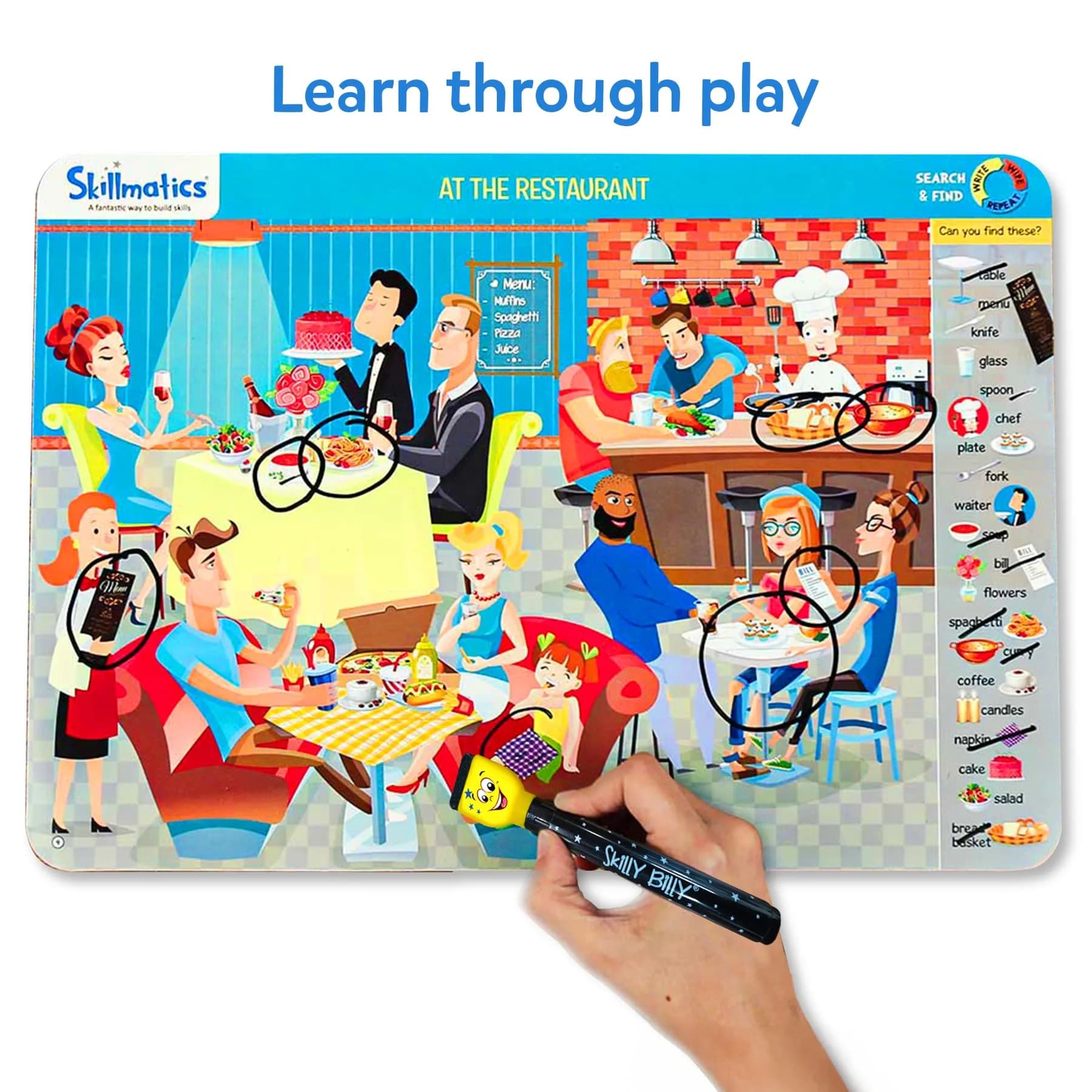 Skillmatics Search and Find PAW Patrol Educational Game for Preschoolers | Reusable Learning Activity - view 4