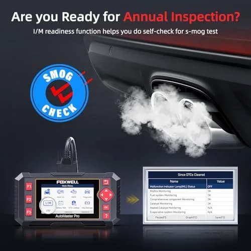FOXWELL NT604 Elite OBD2 Scanner ABS SRS Transmission | Reads Codes for Engine, Airbag, Transmission, ABS Systems thumbnail 9