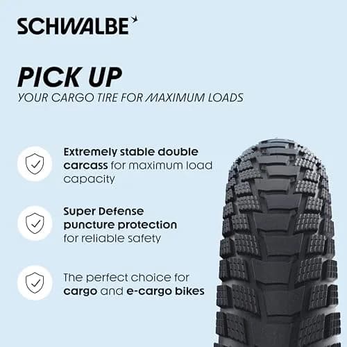 Schwalbe Pick-Up Cargo Tire 27.5x2.60 | Heavy Load & Puncture Protection thumbnail 2