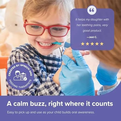 TalkTools Sensi Sensory Therapy Tool Ocean Blue | Speech & Feeding Aid for Autism, ADHD thumbnail 5