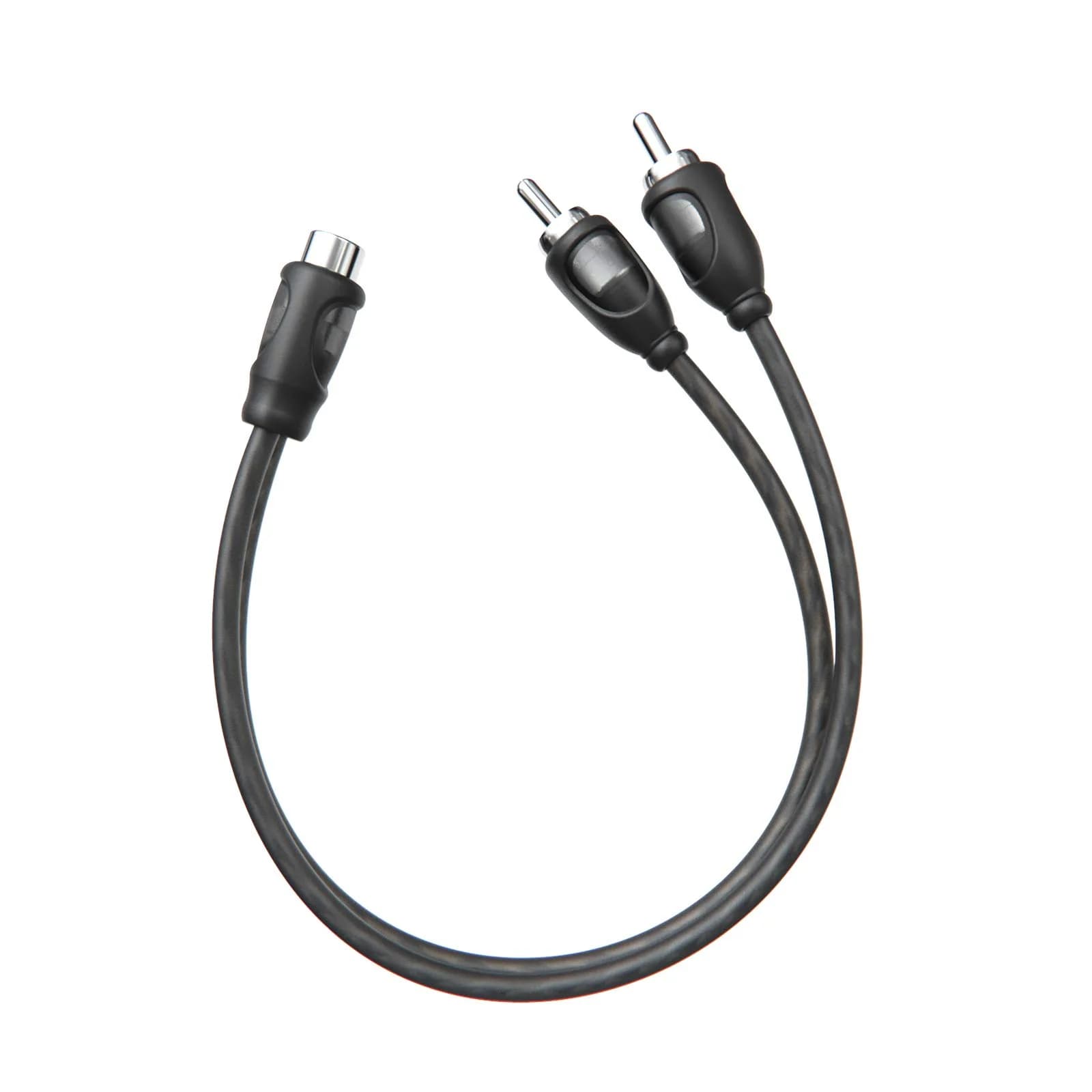 ROCKRIX 1 Female to 2 Male RCA Audio Y Adapter Splitter Cable 0.3m (1ft) | Noise Rejection for Clearer Sound - view 2