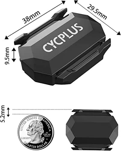CYCPLUS C3 Speed & Cadence Sensor x2 | Bluetooth & ANT+ Waterproof 38mm×29.5mm×9.5mm thumbnail 8