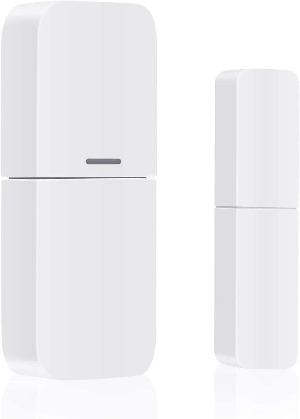 tolviviov Wireless Entry Sensor Pack of 1 | Compatible with tolviviov Home Security System — white