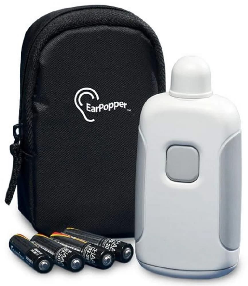 EarPopper Ear Pressure Relief Device Home Version | Safe, Air-Based Ear Relief for Flying & Allergies