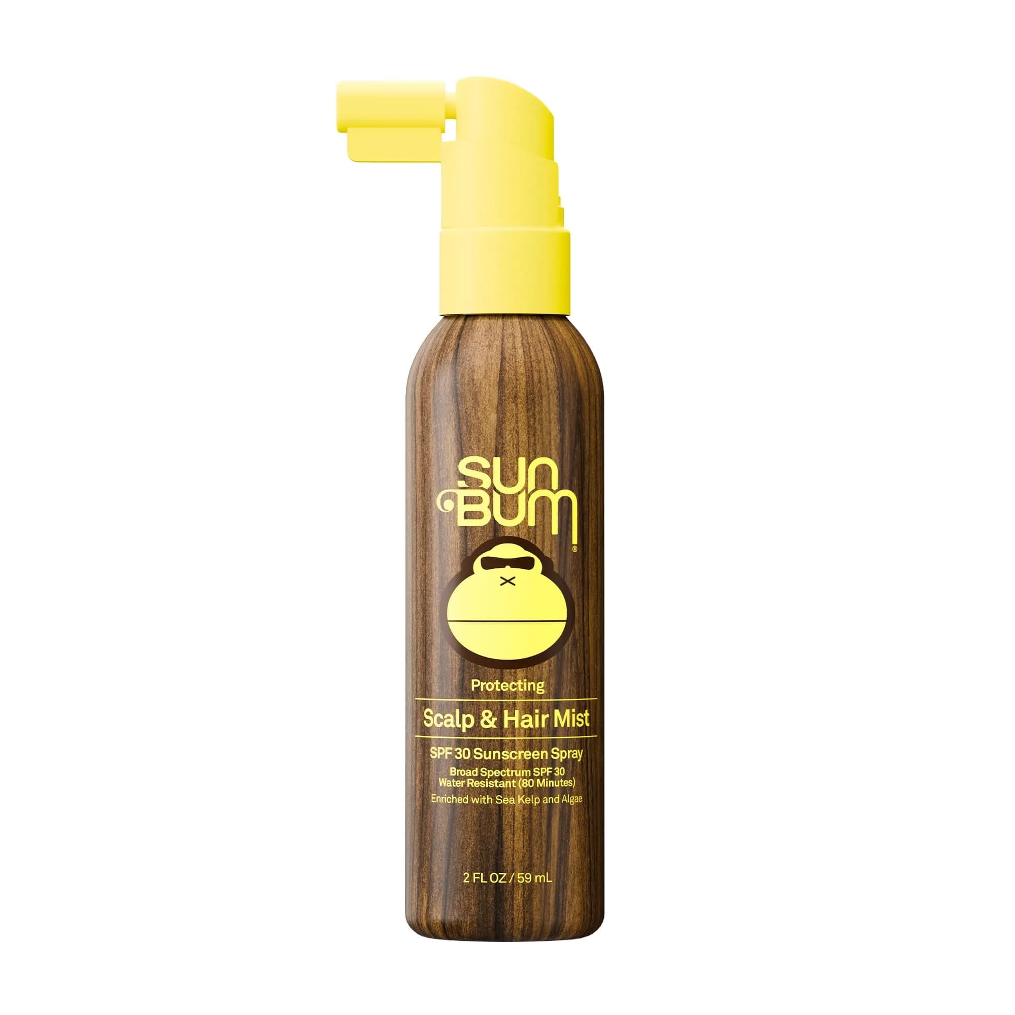 Sun Bum Original SPF 30 Scalp & Hair Mist 59 ml (2 oz) | Hawaii Compliant Sunscreen for Hair, Protects Scalp - main product image