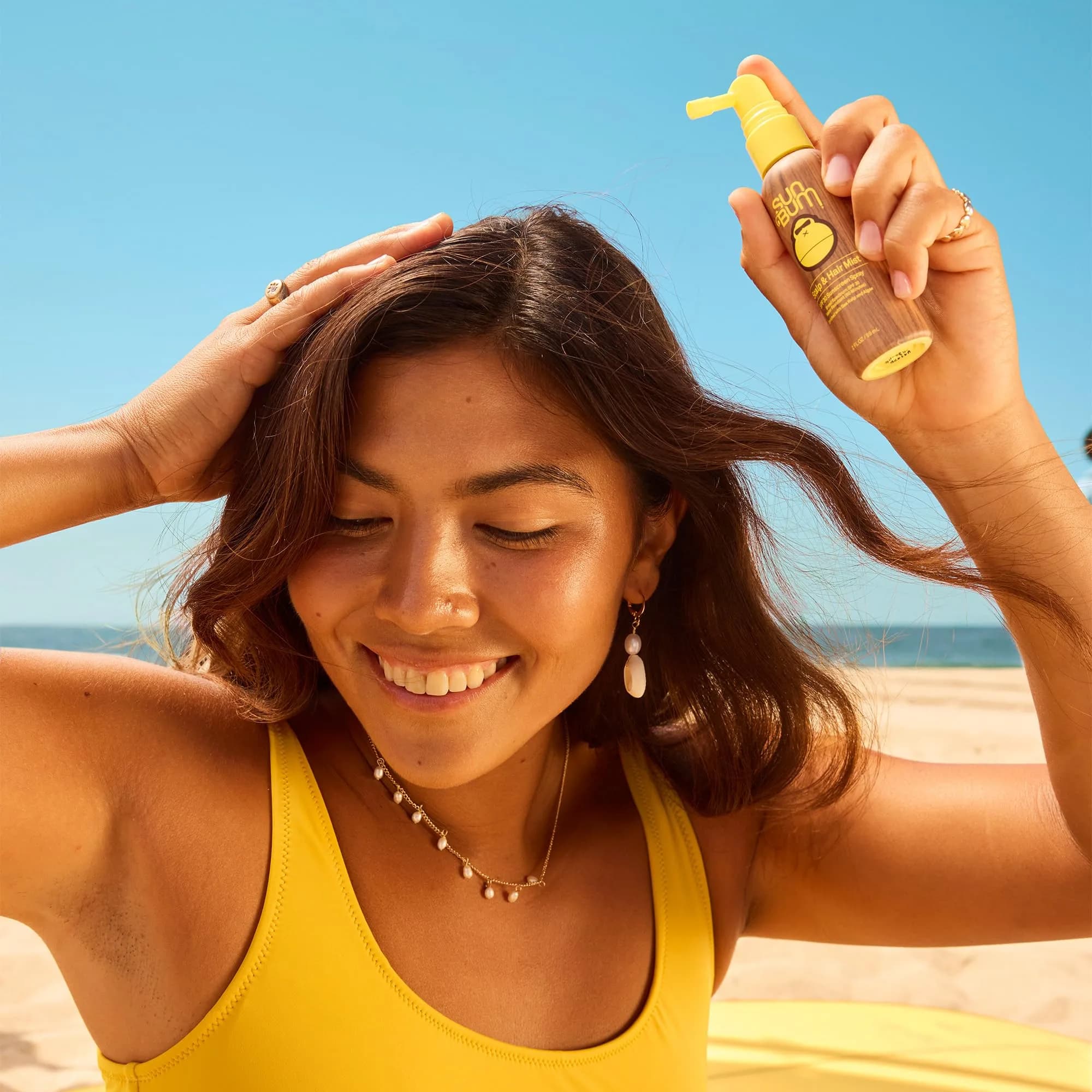 Sun Bum Original SPF 30 Scalp & Hair Mist 59 ml (2 oz) | Hawaii Compliant Sunscreen for Hair, Protects Scalp - view 3