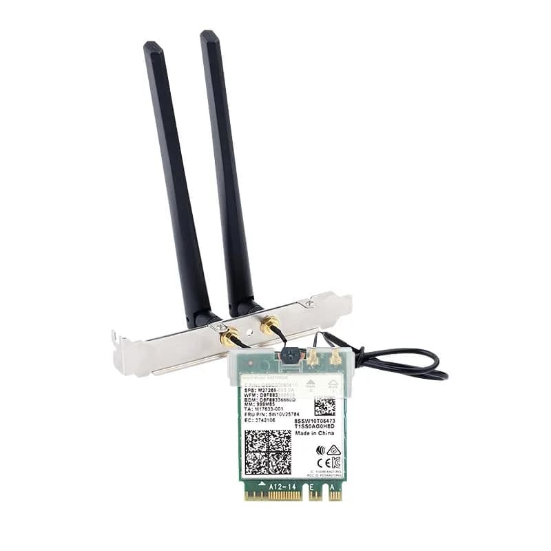 REKONG AX210 WiFi 6E M.2 Desktop Card 5400Mbps 6GHz | High-Speed Wireless Adapter thumbnail 9