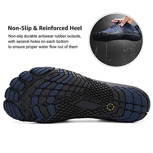 Racqua Water Shoes 10 W/9 M | Quick Dry Barefoot Aqua Sport Shoes for Men Women thumbnail 5