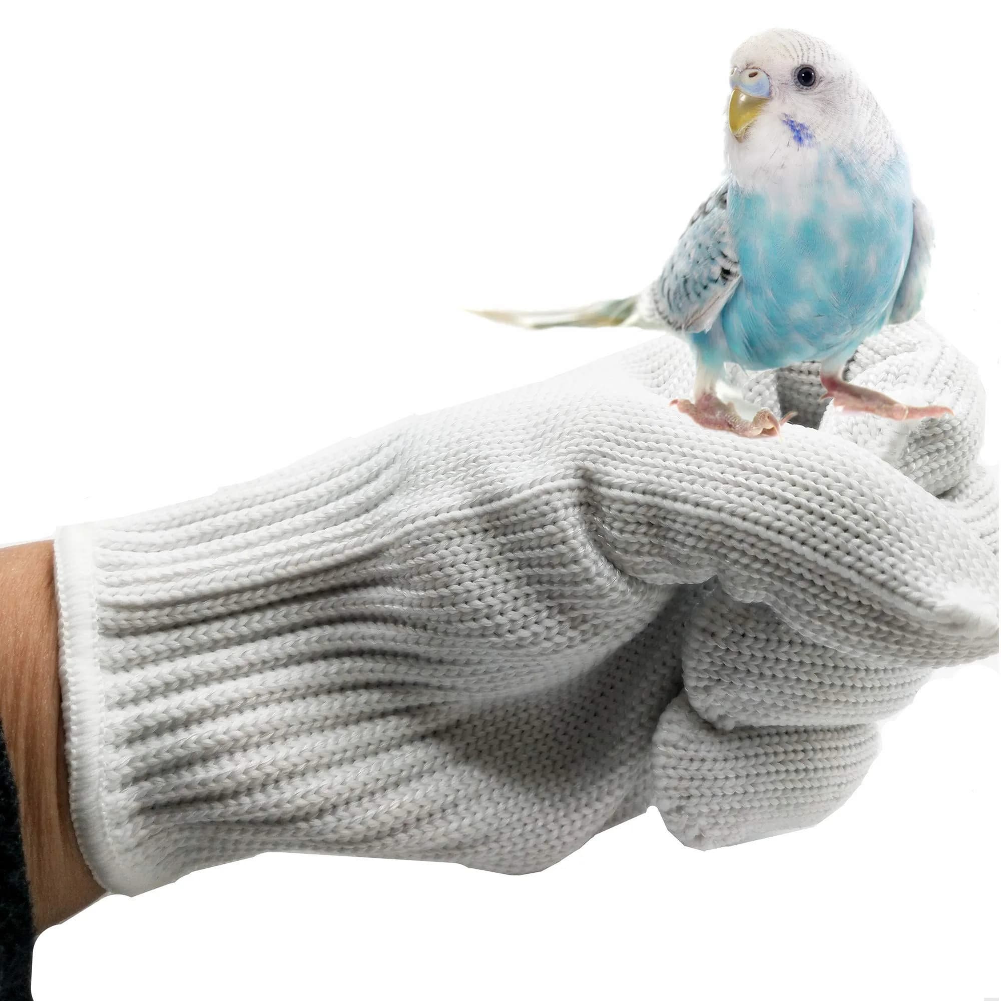 alfyng Bird Training Anti-Bite Gloves, Small Animal Handling Gloves for Parrots, 24cm (9.4 in) | Skin-Friendly & Bite Resistant