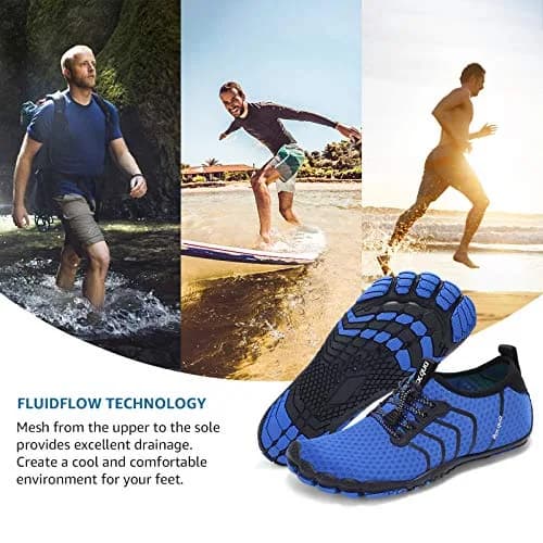 Racqua Water Shoes 13 Women / 12 Men | Quick Dry Barefoot Aqua Sport Footwear thumbnail 6