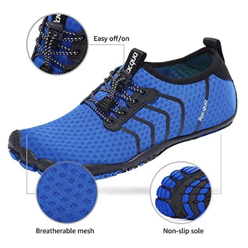 Racqua Water Shoes 13 Women / 12 Men | Quick Dry Barefoot Aqua Sport Footwear thumbnail 3