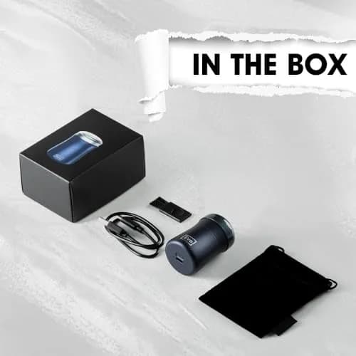 MicroNovelty EVO Shaver Pocket-Size Electric Razor 70g (2.47 oz) | Ultra-Compact Travel Shaver for Men thumbnail 7