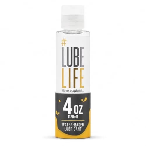 LubeLife Water Based Lube Personal Lubricant 4 Fl Oz | Safe, Long-Lasting, Easy Clean thumbnail 1