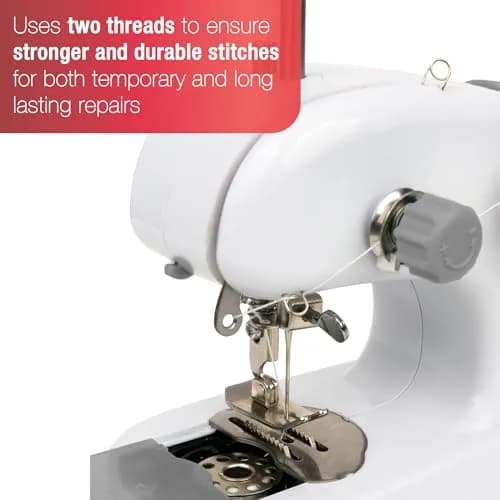 SINGER Stitch Quick+ Portable Cordless Mending Machine Bundle | Two-Thread Stitching, 39-Piece Accessory Kit thumbnail 8