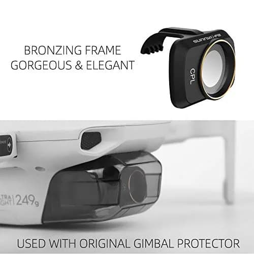 GLOBACT Len Filter for DJI Mini 4K/2/Mavic/SE/2 SE CPL UV ND4 ND8 ND16 ND32 | Camera Lens Filter Set for DJI Drones thumbnail 6