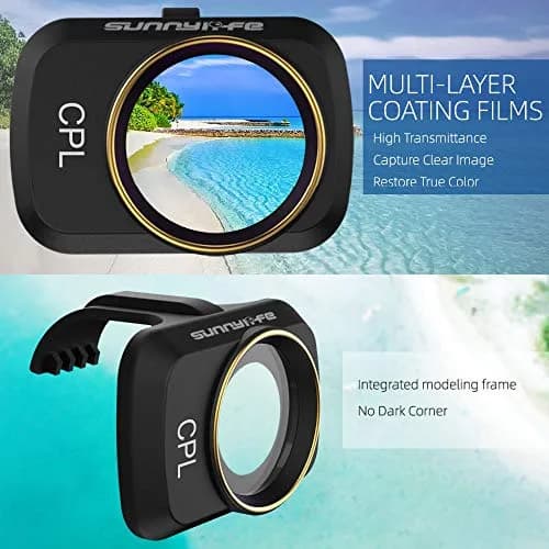 GLOBACT Len Filter for DJI Mini 4K/2/Mavic/SE/2 SE CPL UV ND4 ND8 ND16 ND32 | Camera Lens Filter Set for DJI Drones thumbnail 7
