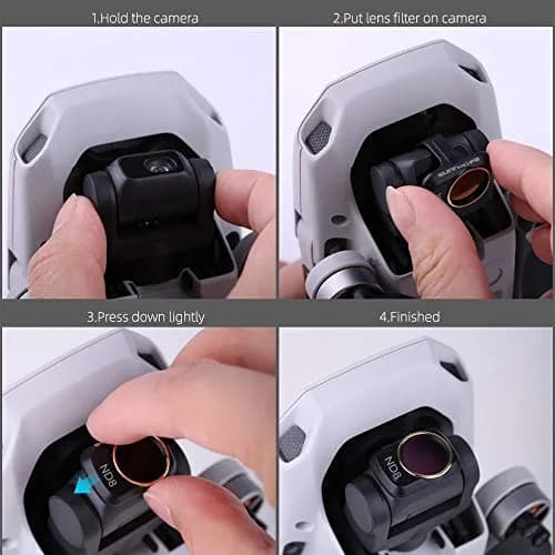 GLOBACT Len Filter for DJI Mini 4K/2/Mavic/SE/2 SE CPL UV ND4 ND8 ND16 ND32 | Camera Lens Filter Set for DJI Drones thumbnail 9