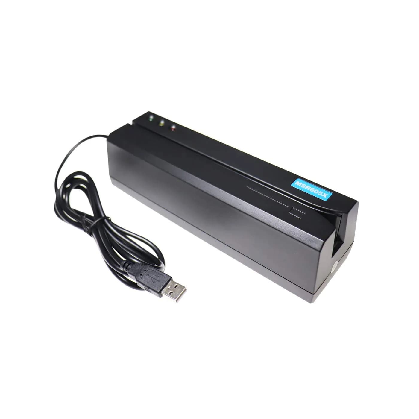 Koolrok MSR605X Magnetic Stripe Card Reader Writer with USB Interface | Reads Tracks 1, 2, 3 ISO Format - main product image