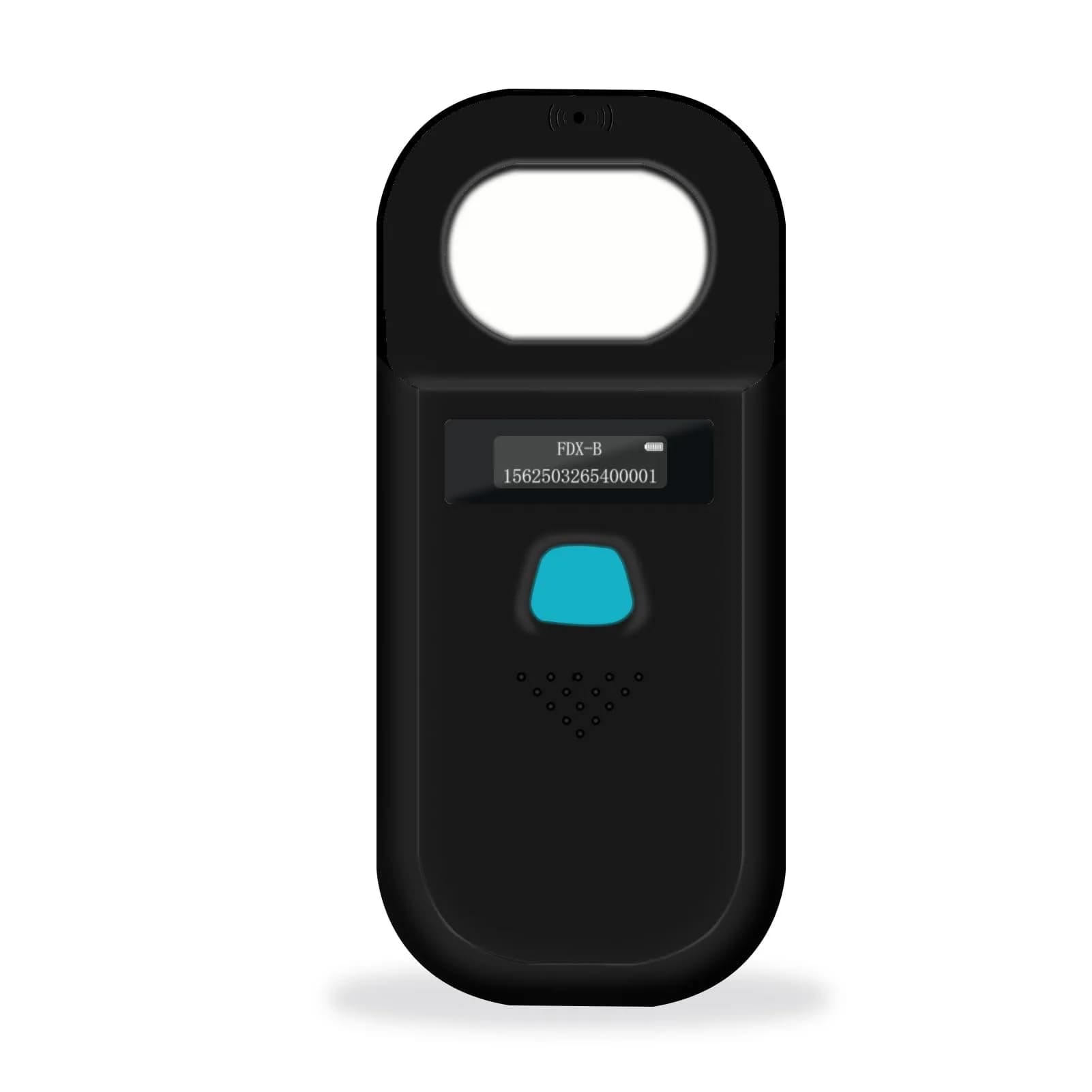 Smoostart Pet Microchip Scanner Black | ISO11784/ISO11785/FDX-B/ID64/EMID Reader with Data Storage & OLED Display - main product image
