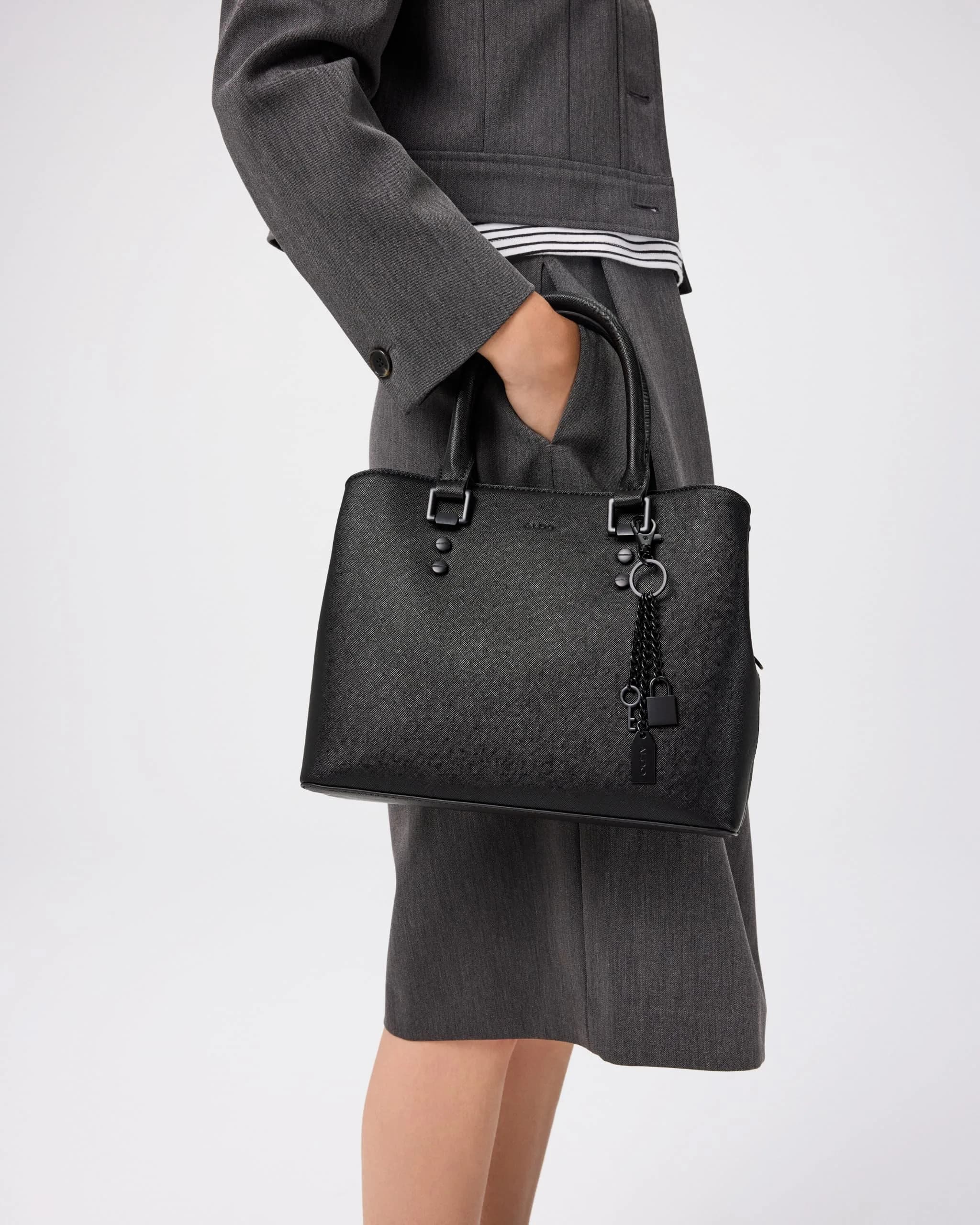 ALDO Legoirii Medium Tote Bag - Chic Black/Black for Women - view 3
