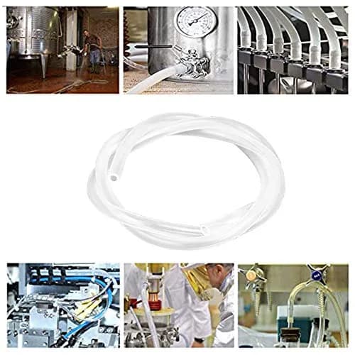 Hooshing Silicone Tubing 1mm ID x 2mm OD x 6.1m (20 Ft) Clear | Food Grade Flexible Rubber Hose for Brewing & Water Transfer thumbnail 4