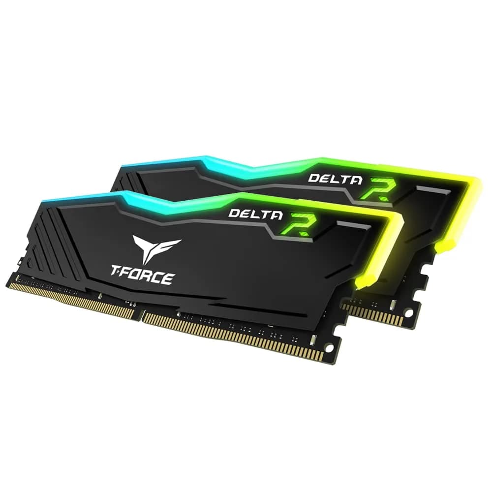 TEAMGROUP T-Force Delta RGB DDR4 32GB (2x16GB) 3200MHz CL16 Desktop RAM | 120° RGB Lighting - view 5