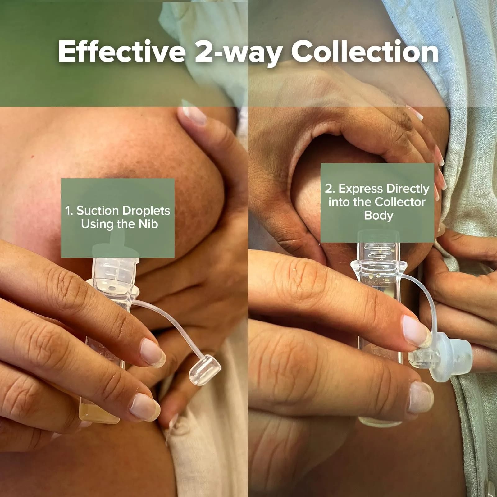 haakaa Colostrum Collector Kit for Newborns, 4ml (0.1 Fl Oz) - 12 Count - view 5