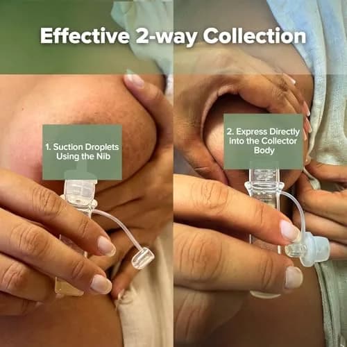haakaa Colostrum Collector Kit for Newborns, 4ml (0.1 Fl Oz) - 12 Count thumbnail 5