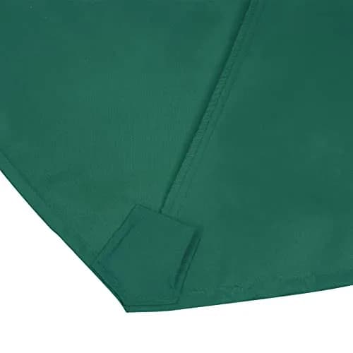 Sunnyglade 9ft Patio Umbrella Replacement Canopy for 8 Ribs Dark Green | Universal Wind Vent & Sun-Protective Polyester thumbnail 3