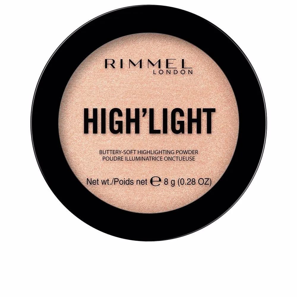 Rimmel High'Light - 002 Candlelit Highlighter | Weightless, Buildable Glow for All Skin Types — 002 Candlelit