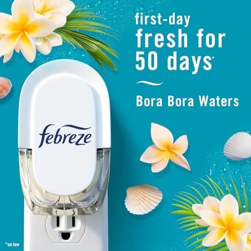 Febreze Fade Defy Plug Air Freshener Refill Bora Bora Scent 25ml (0.87 Fl Oz) | Odor Fighting Plug Air Freshener thumbnail 4