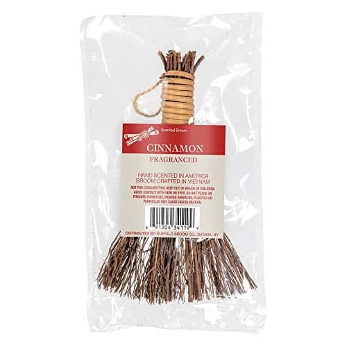 BUFFALO BROOMS 3 INCH Cinnamon Broom | Compact, Lightweight & Portable for Easy Floor Sweeping thumbnail 1