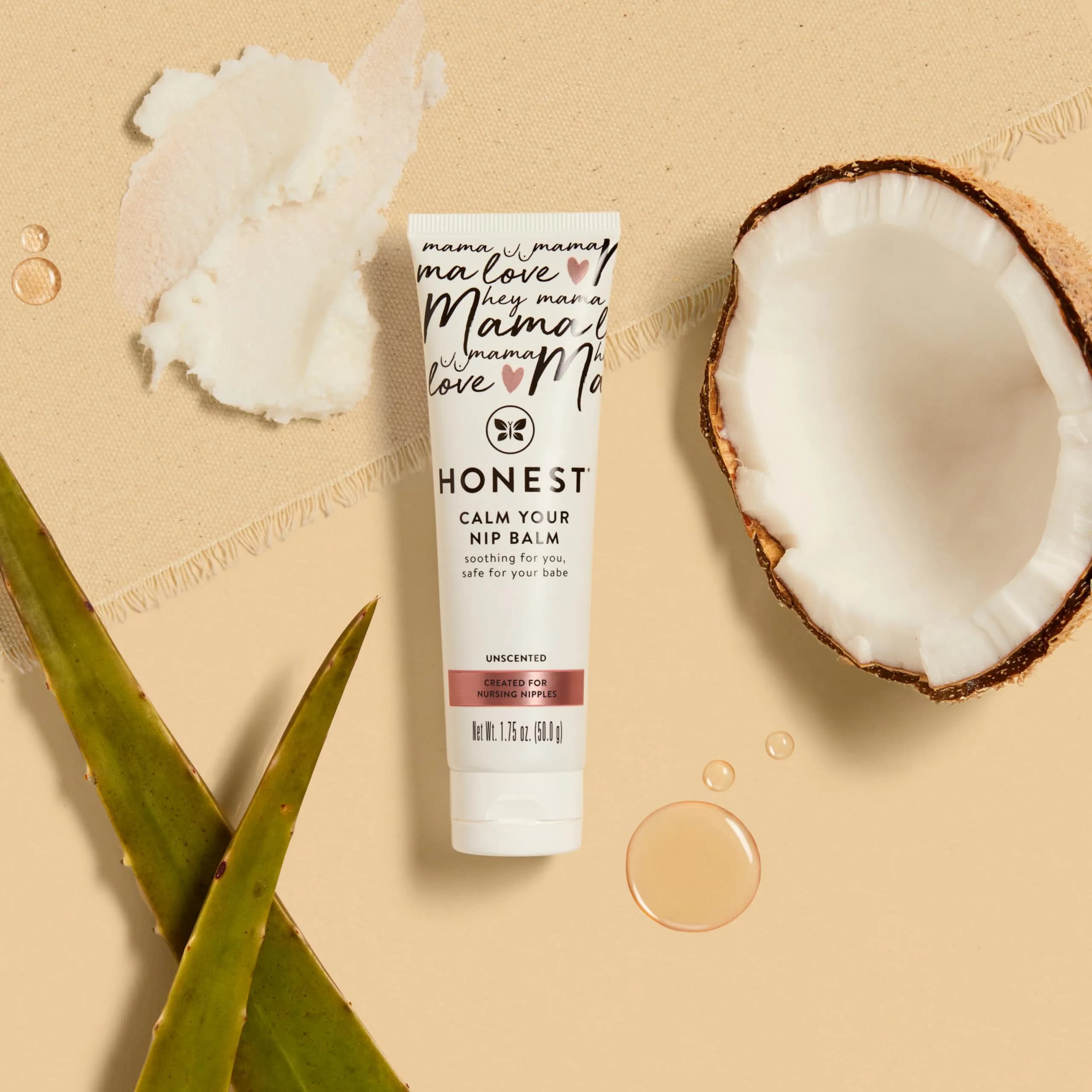 The Honest Company Calm Your Nip Balm for New Mamas - Travel Size, 1.75 fl oz - view 3