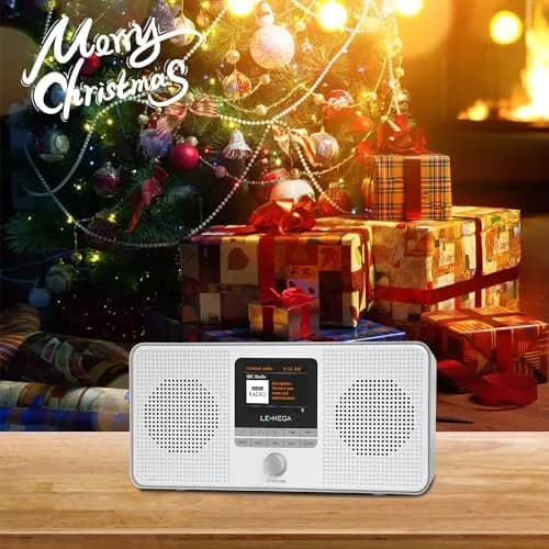 LEMEGA IR4S Internet Radio, Podcasts, Spotify, Bluetooth, FM Stereo, Gray | 23.4cm (9.2in) Length thumbnail 8