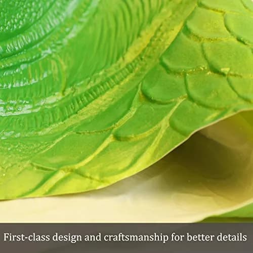 AQKILO Green Fish Mask for Adults, Natural Latex Sea Creature Full Head Mask | Vivid Sea Creature Profile thumbnail 6