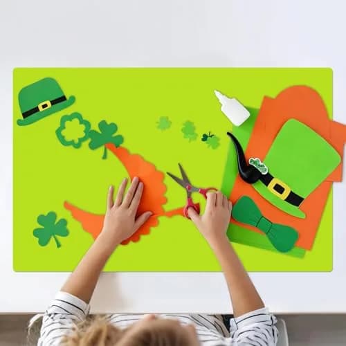 QPIX DIGITAL Extra Large Silicone Craft Mat 60cm x 40cm (23.6''x15.7'') | Heat Resistant Baking & Dining Table Protector thumbnail 2