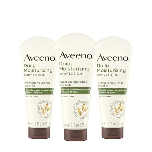 Aveeno Daily Moisturizing Body Lotion with Prebiotic Oat 354ml (12 Fl Oz) | Fragrance-Free for Dry, Sensitive Skin - main product image