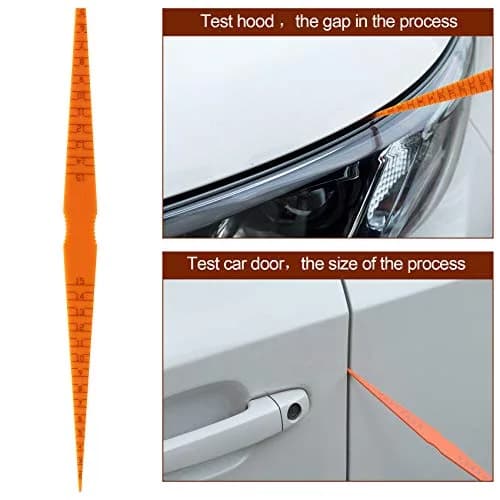 PAGOW 2 Pack Plastic Taper Gauge Measuring Tool, Panel Gap Alignment Gauge 2.89 cm (1.14 in) | Automotive Precision Tool thumbnail 4