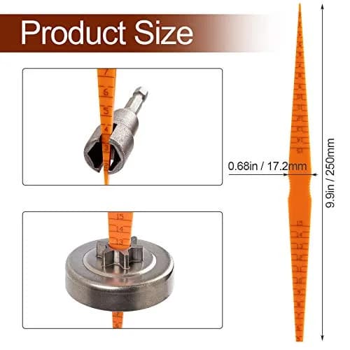 PAGOW 2 Pack Plastic Taper Gauge Measuring Tool, Panel Gap Alignment Gauge 2.89 cm (1.14 in) | Automotive Precision Tool thumbnail 5