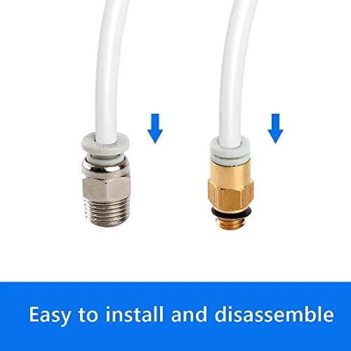 Quickun PTFE Teflon Tubing 5mm ID x 7mm OD x 3.3ft (1m) White | High Temp & Chemical Resistant Flexible Tubing thumbnail 6