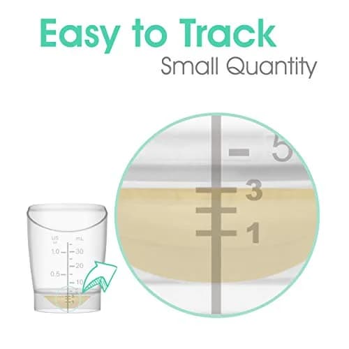 Maymom Baby Feeding Cup 1 oz | Reusable & Disposable Infant Milk Collection Cup thumbnail 3