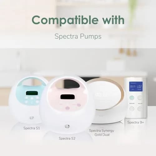 Maymom Replacement Duckbill Valves & Silicone Membranes for Spectra Pumps (8 Valves, 4 Membranes) | BPA-Free, FDA Registered thumbnail 3