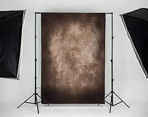 Kate 5x7ft Brown Portrait Backdrop Vintage Brown for Photography Studio | Seamless Microfiber thumbnail 3