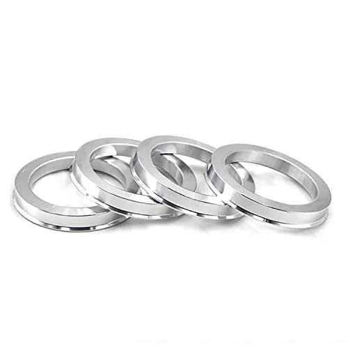 DCVAMOUS Alloy Aluminum Hub Centric Rings 72.6mm OD to 60.1mm ID | Eliminate Steering Wheel Vibration thumbnail 1