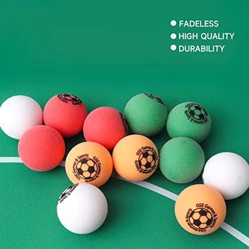 GSE Games & Sports Expert Foosball Balls 35mm (1.38") 12-Pack | Pure Urethane Tournament Balls thumbnail 2