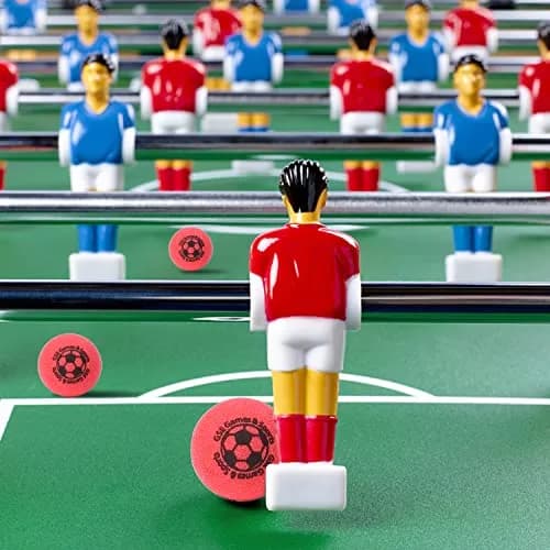 GSE Games & Sports Expert Replacement Foosball Balls, 35mm (1.38"), Red, 3-Pack | Durable, Control-Enhancing Mini Soccer Balls thumbnail 6