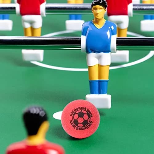 GSE Games & Sports Expert Replacement Foosball Balls, 35mm (1.38"), Red, 3-Pack | Durable, Control-Enhancing Mini Soccer Balls thumbnail 7